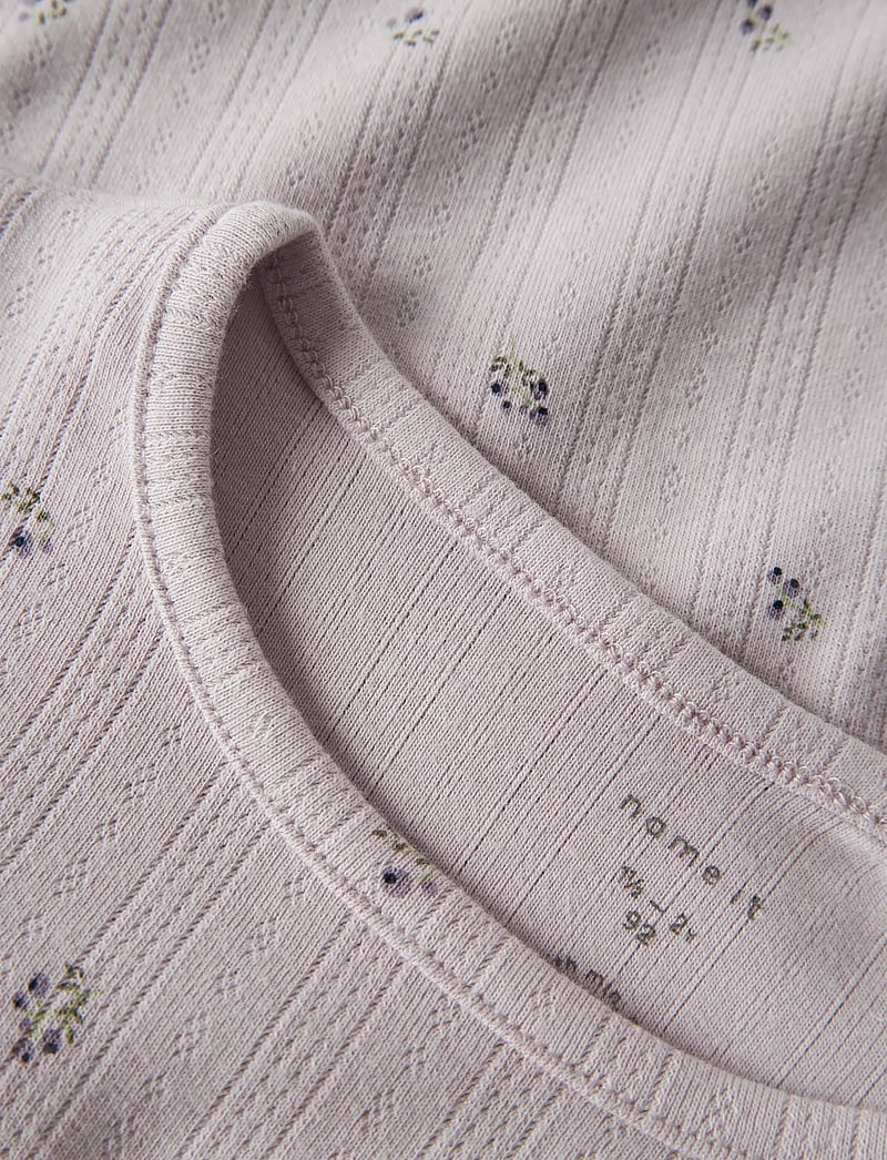 name it - NMFBERRIES LS SLIM TOP - långärmade t-shirts - lilac marble - 3