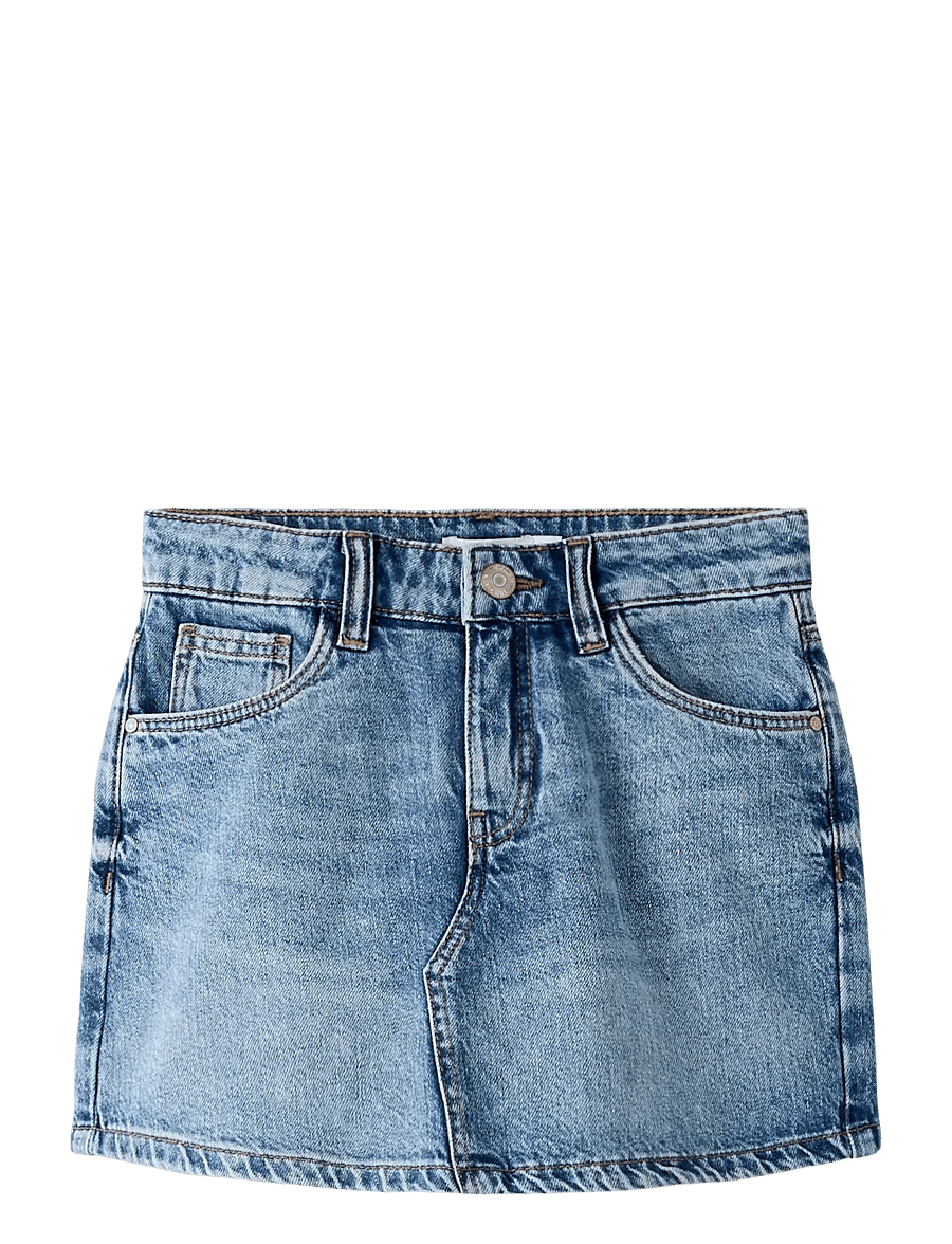 name it - NKFEMMA DNM SKORT 1040-MJ NOOS - skorts - medium blue denim - 1