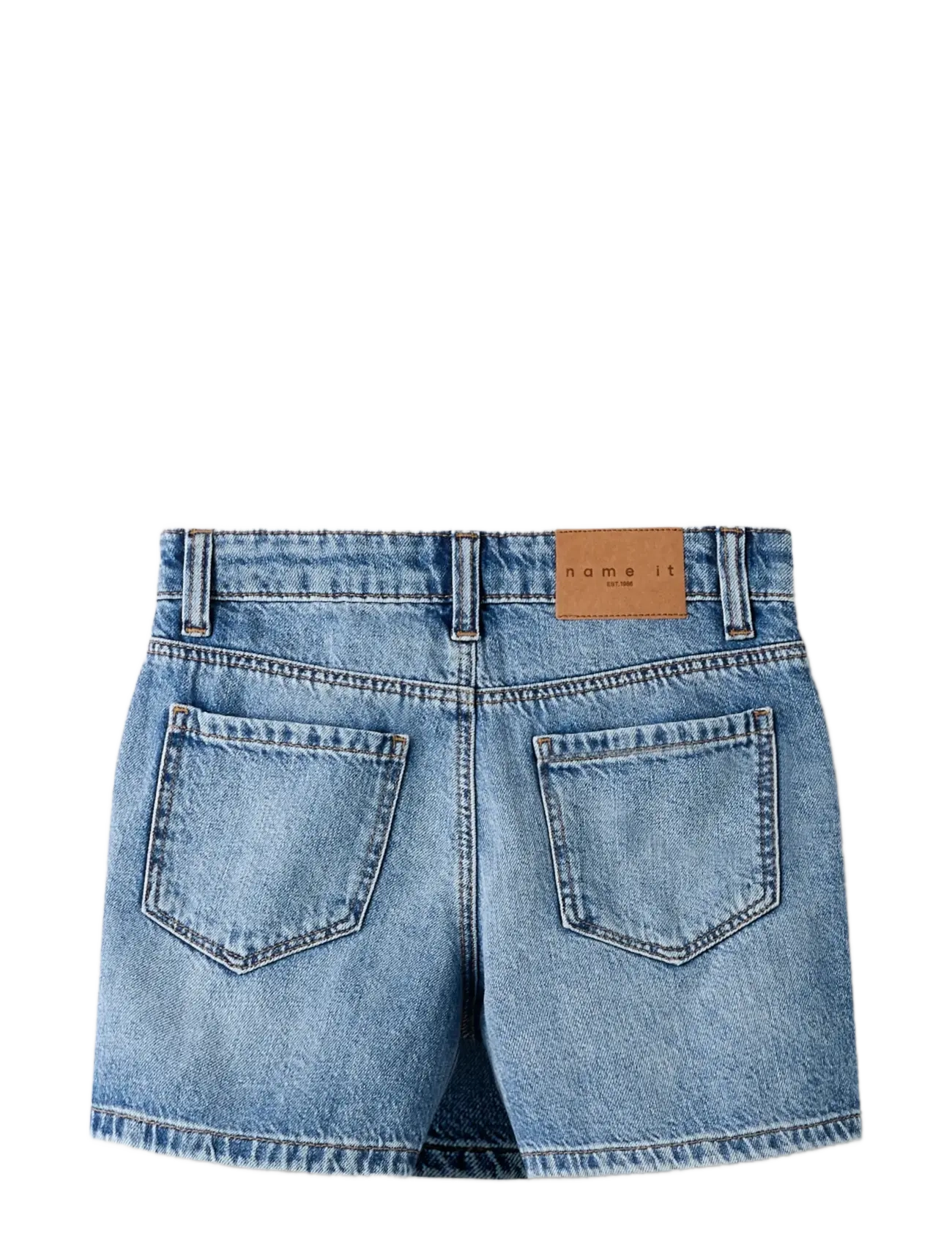 name it - NKFEMMA DNM SKORT 1040-MJ NOOS - skorts - medium blue denim - 2