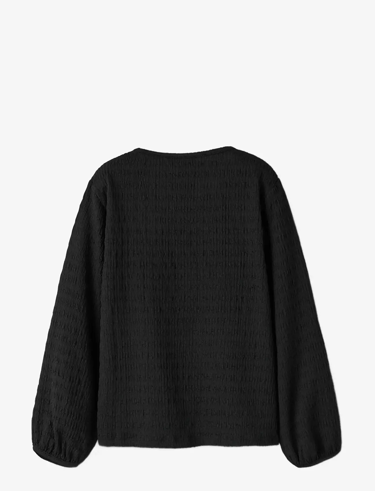 name it - NKFBELINDO LS TOP - bluser & tunikaer - black - 1