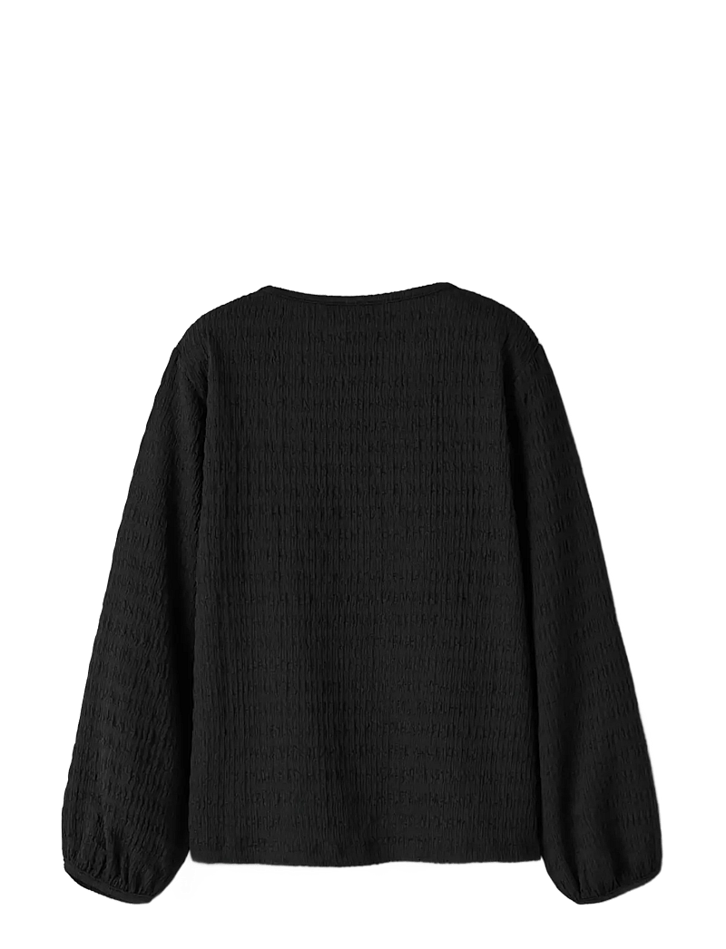 name it - NKFBELINDO LS TOP - bluser & tunikaer - black - 1