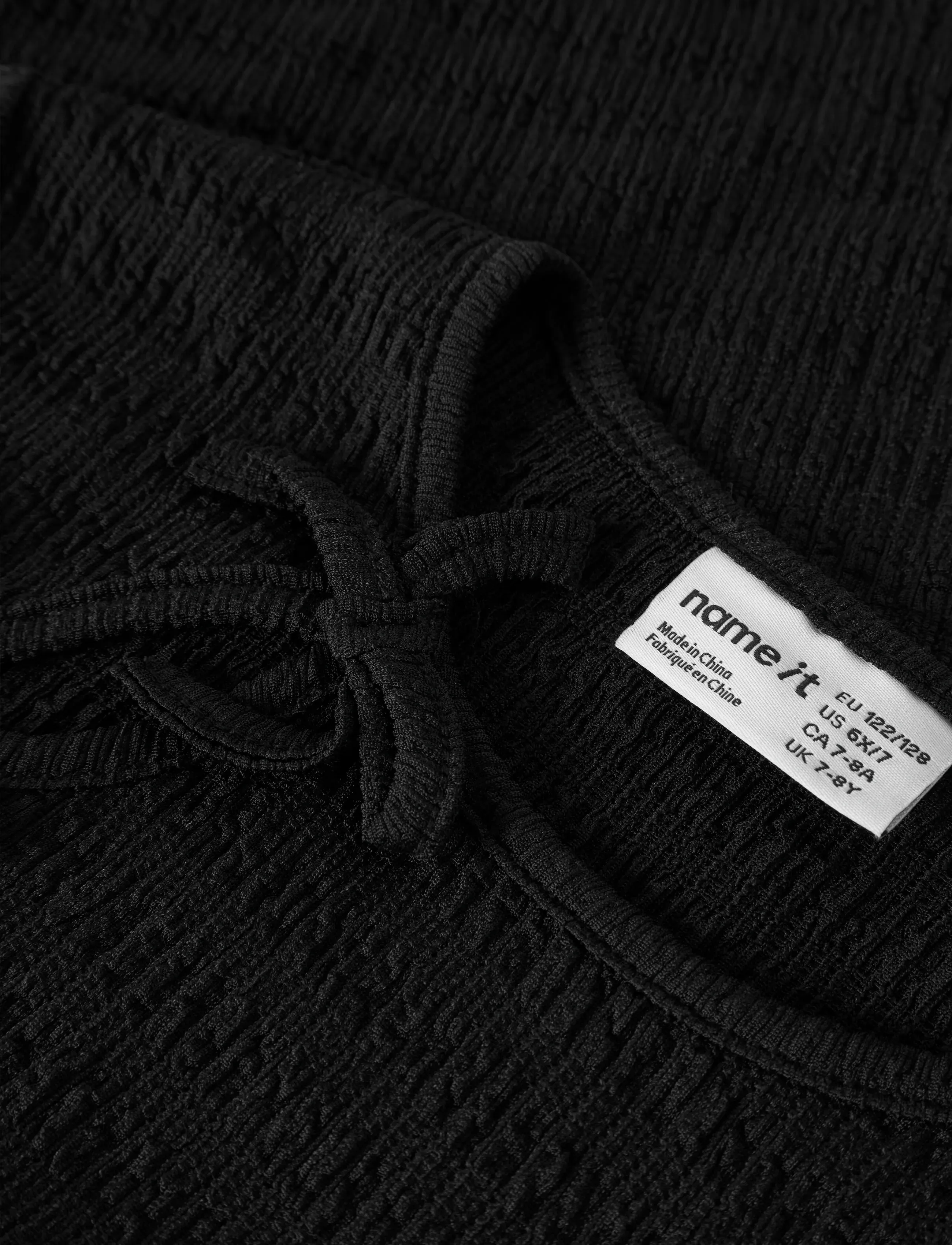 name it - NKFBELINDO LS TOP - gode sommertilbud - black - 2