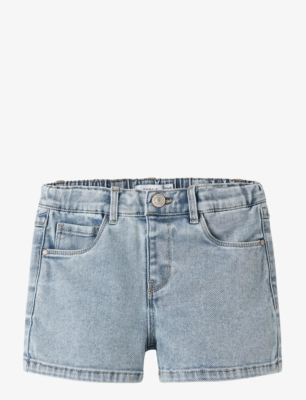 name it - NMFROSE MOM DNM SHORTS 1140-GY - denimshorts - light blue denim - 0