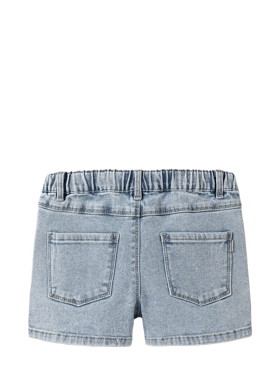 name it - NMFROSE MOM DNM SHORTS 1140-GY - short en jeans - light blue denim - 1