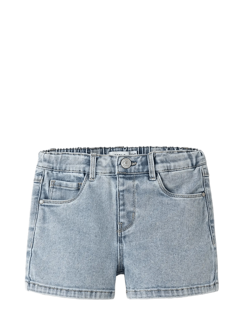 name it - NMFROSE MOM DNM SHORTS 1140-GY - denimshorts - light blue denim - 2