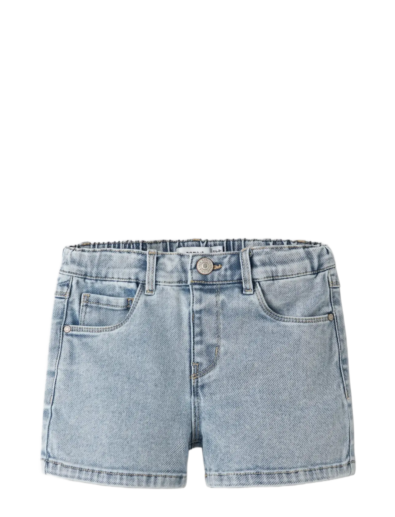 name it - NMFROSE MOM DNM SHORTS 1140-GY - short en jeans - light blue denim - 2
