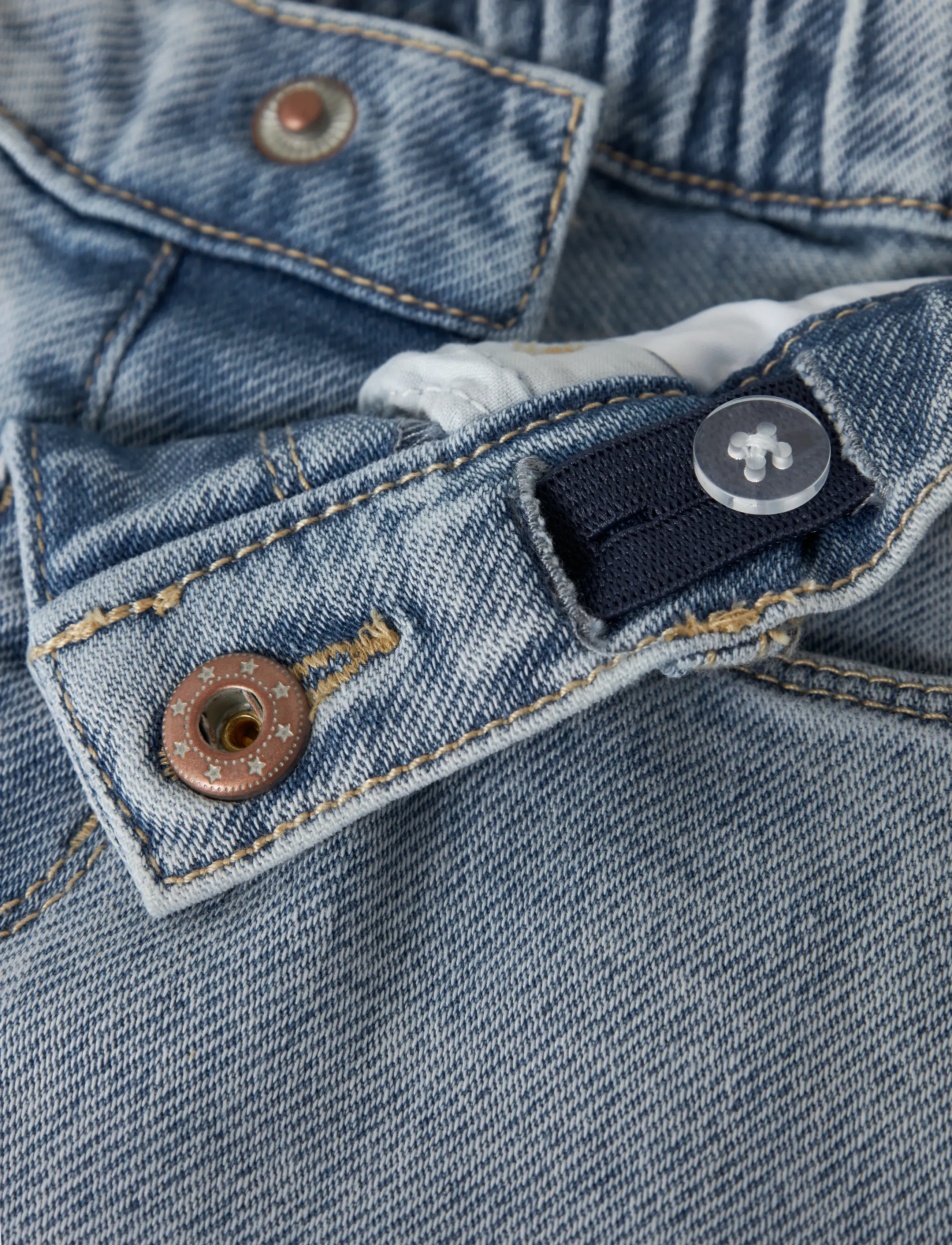 name it - NMFROSE MOM DNM SHORTS 1140-GY - short en jeans - light blue denim - 5