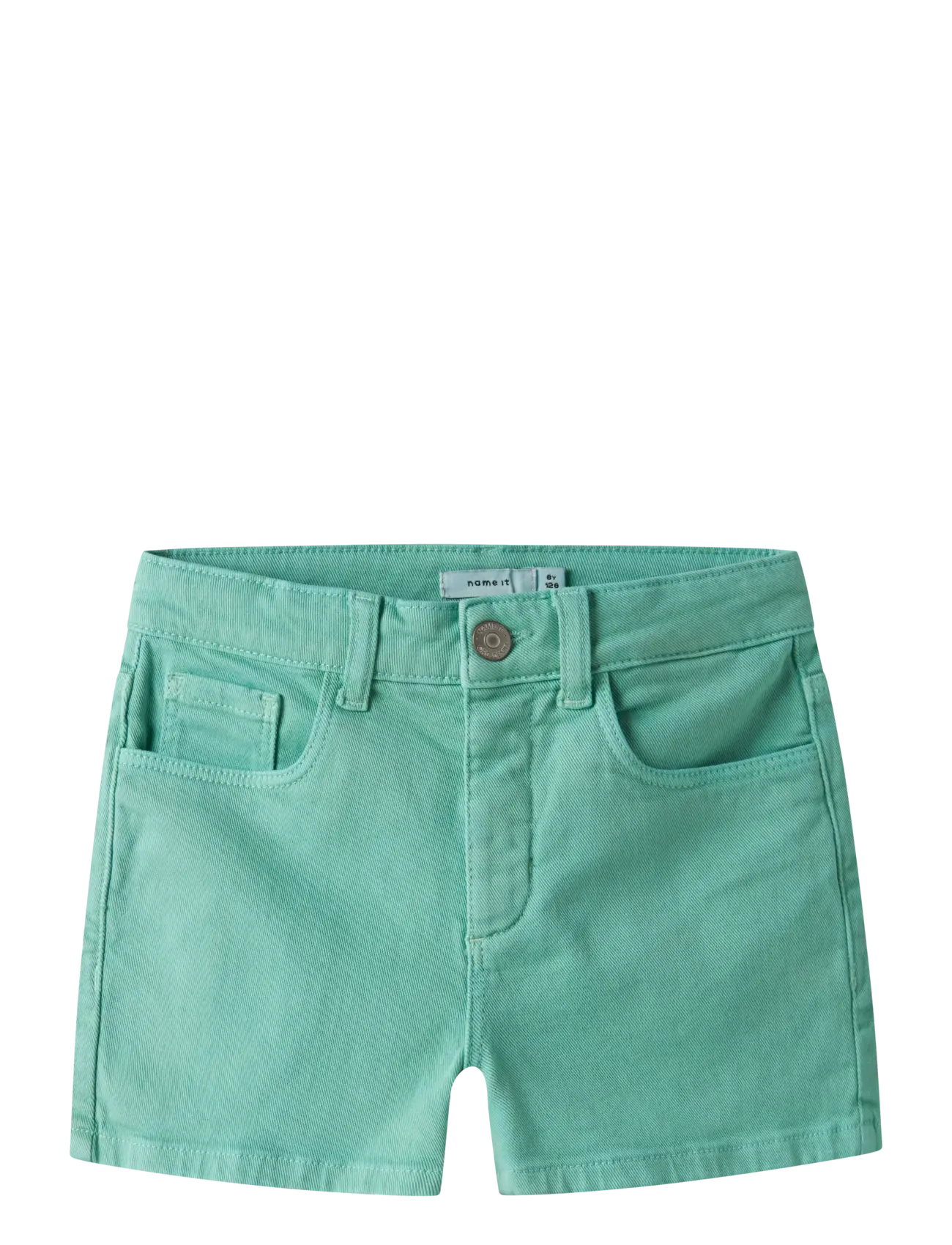 name it NKFROSE MOM TWILL SHORTS 1081-BK NOOS - Baby 44-92 - BERMUDA / green