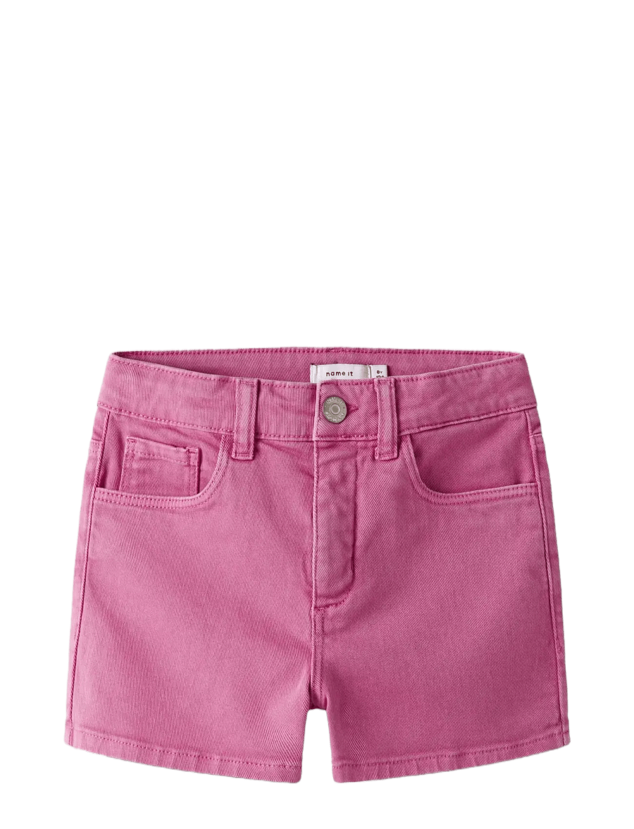 name it - NKFROSE MOM TWILL SHORTS 1081-BK NOOS - jeansshorts - strawberry moon - 2