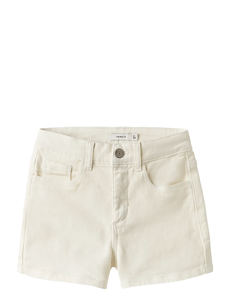 name it - NKFROSE MOM TWILL SHORTS 1081-BK NOOS - jeansshorts - sugar swizzle - 0