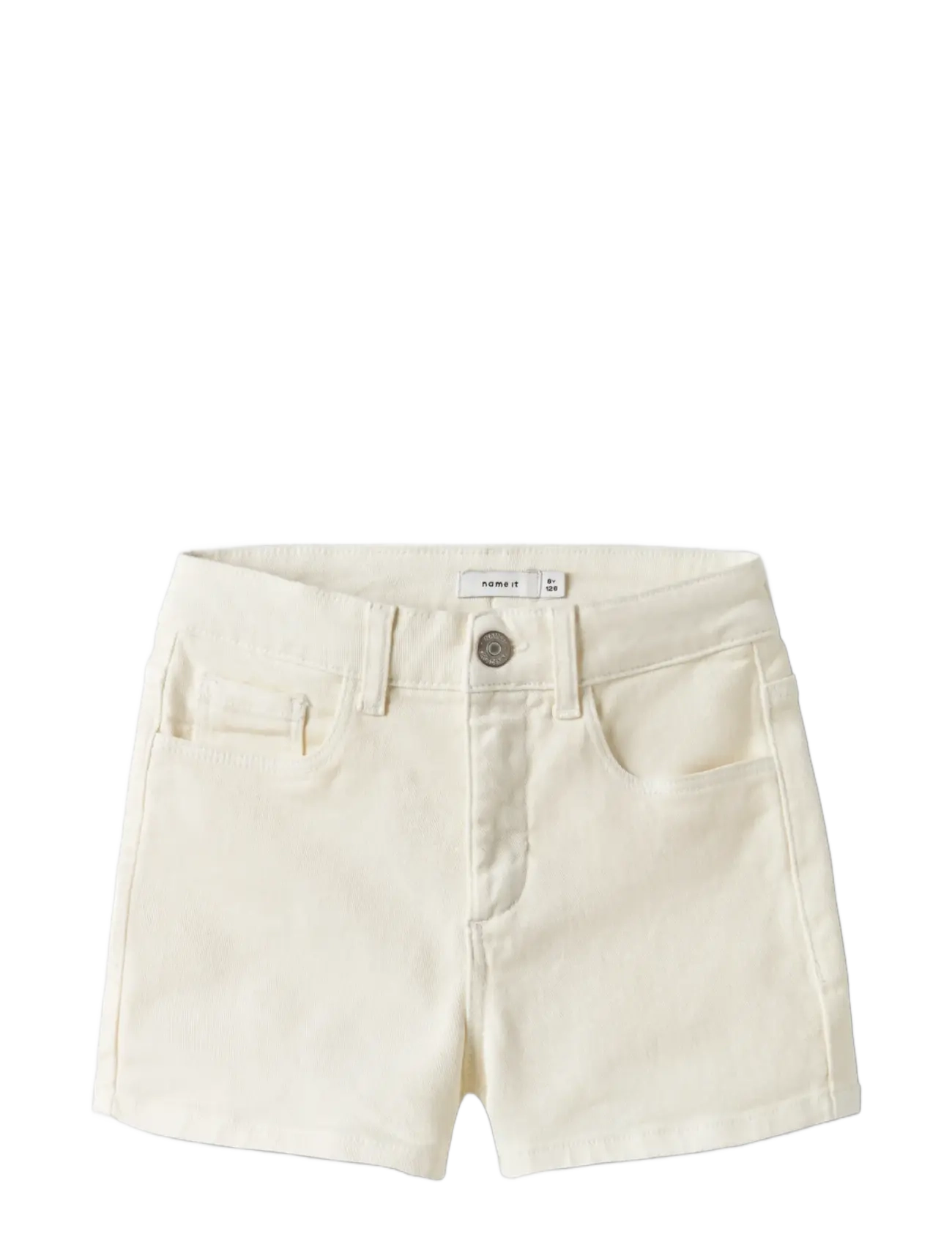 name it - NKFROSE MOM TWILL SHORTS 1081-BK NOOS - gallastuttbuxur - sugar swizzle - 2