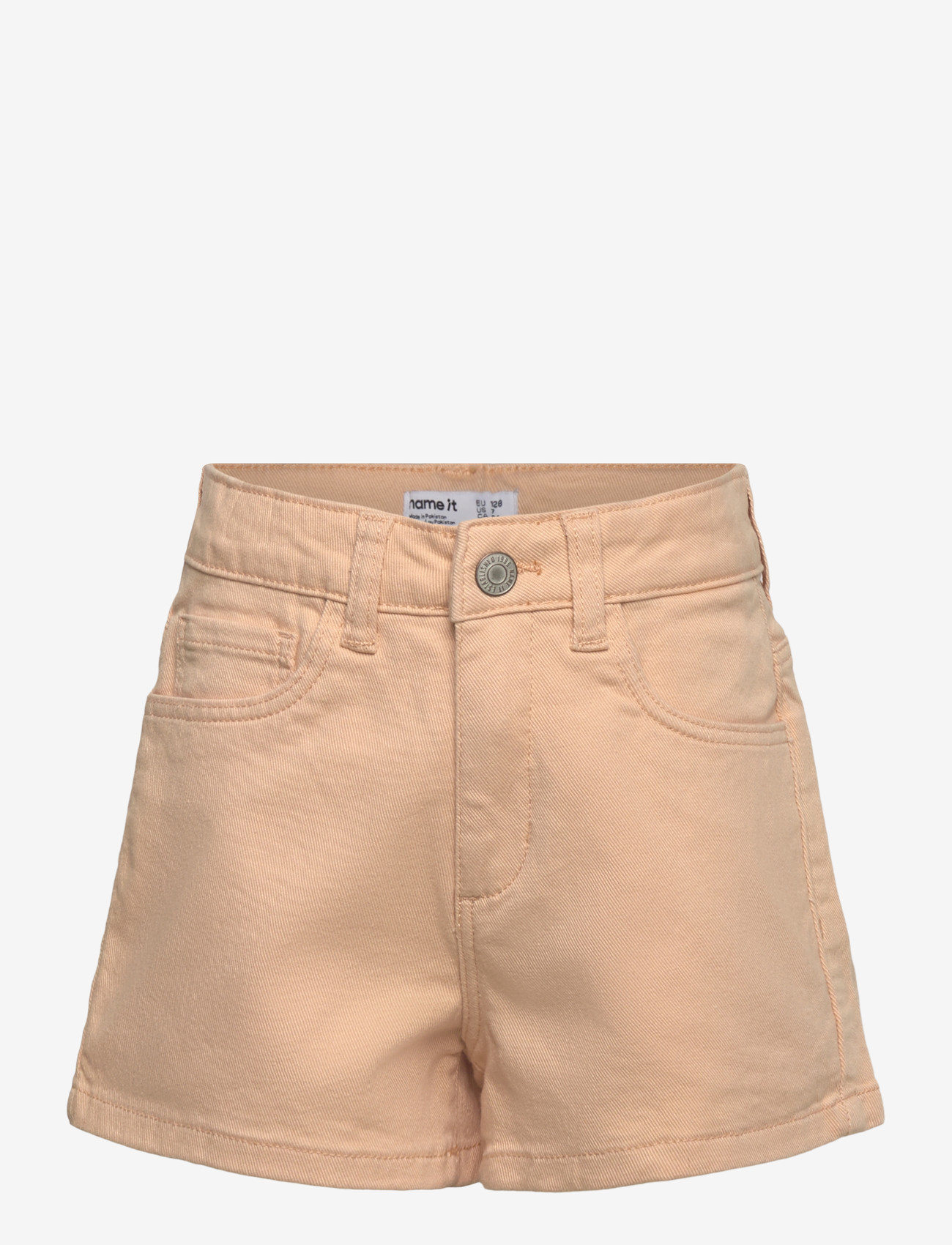 name it - NMFROSE MOM TWILL SHORTS 1081-BK TB - chino shorts - peach fuzz - 0