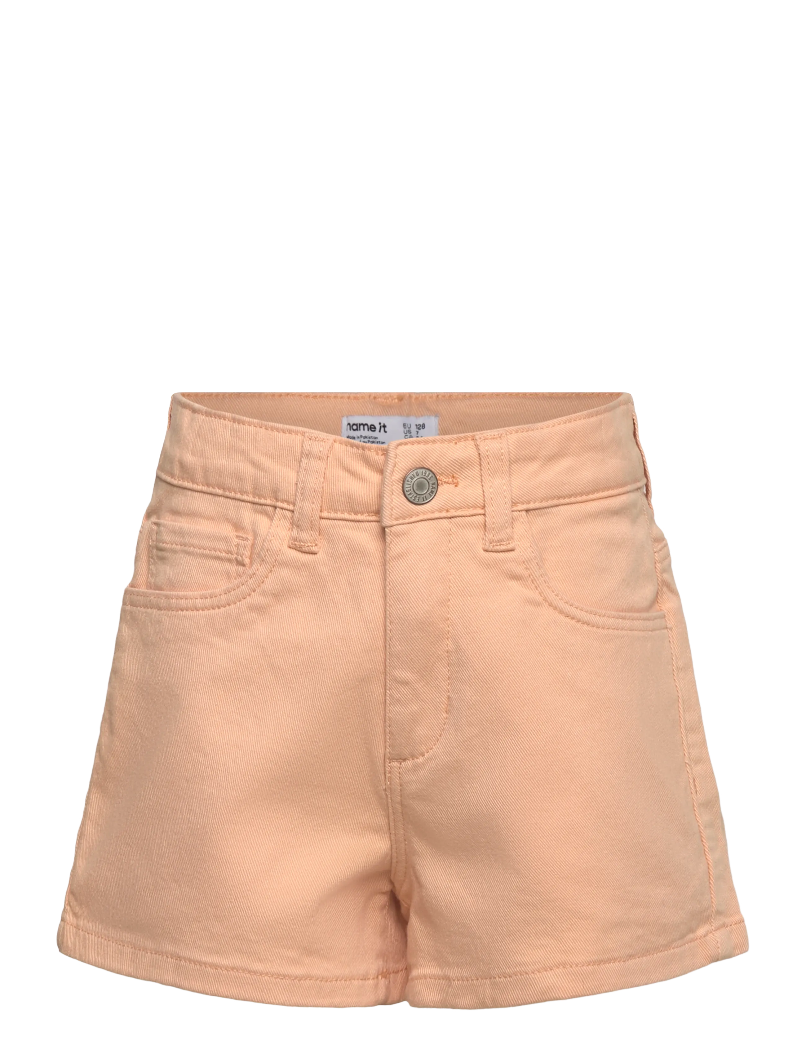 name it NMFROSE MOM TWILL SHORTS 1081-BK TB - Shorts - PEACH FUZZ / pink/rose
