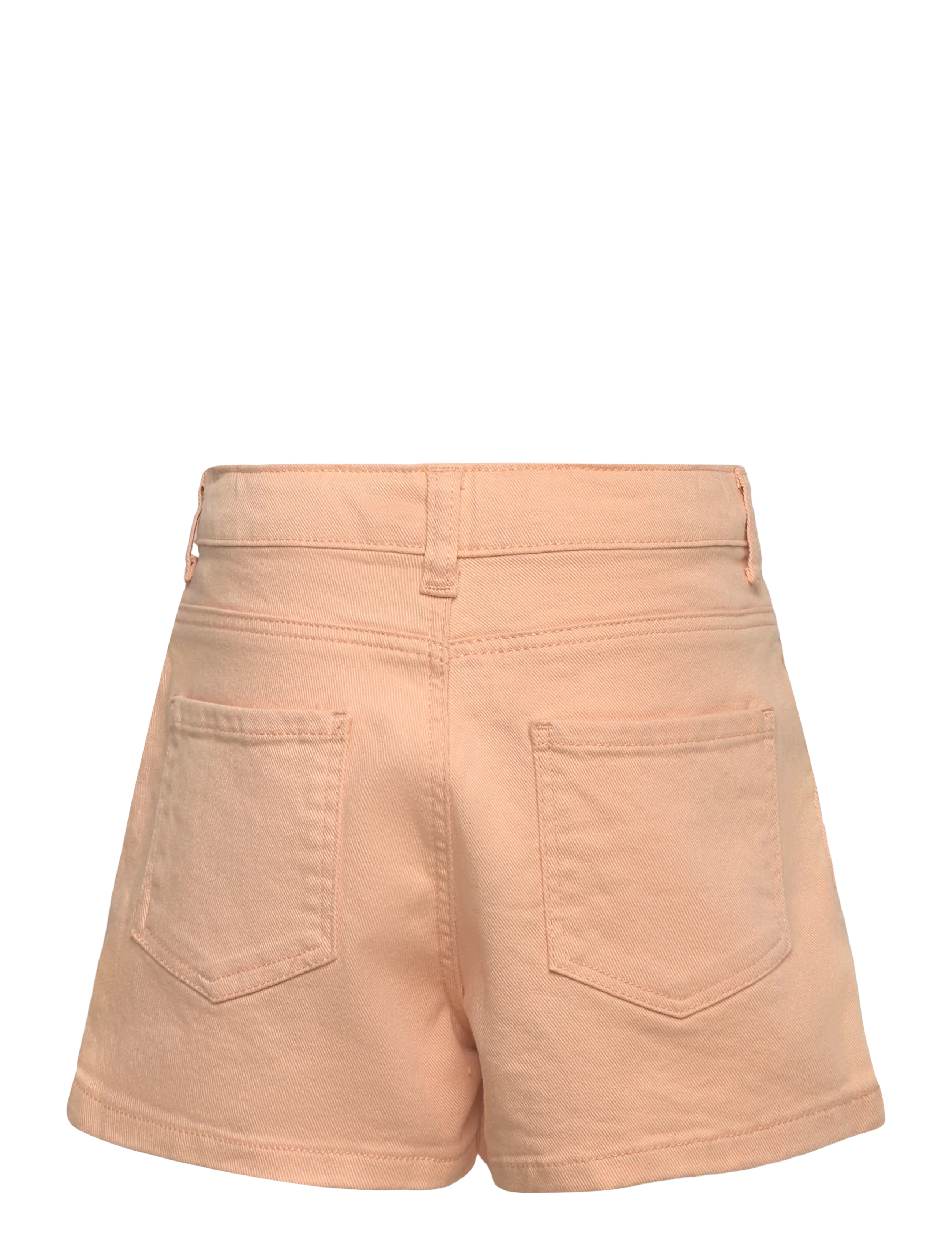 name it - NMFROSE MOM TWILL SHORTS 1081-BK TB - chino shorts - peach fuzz - 1
