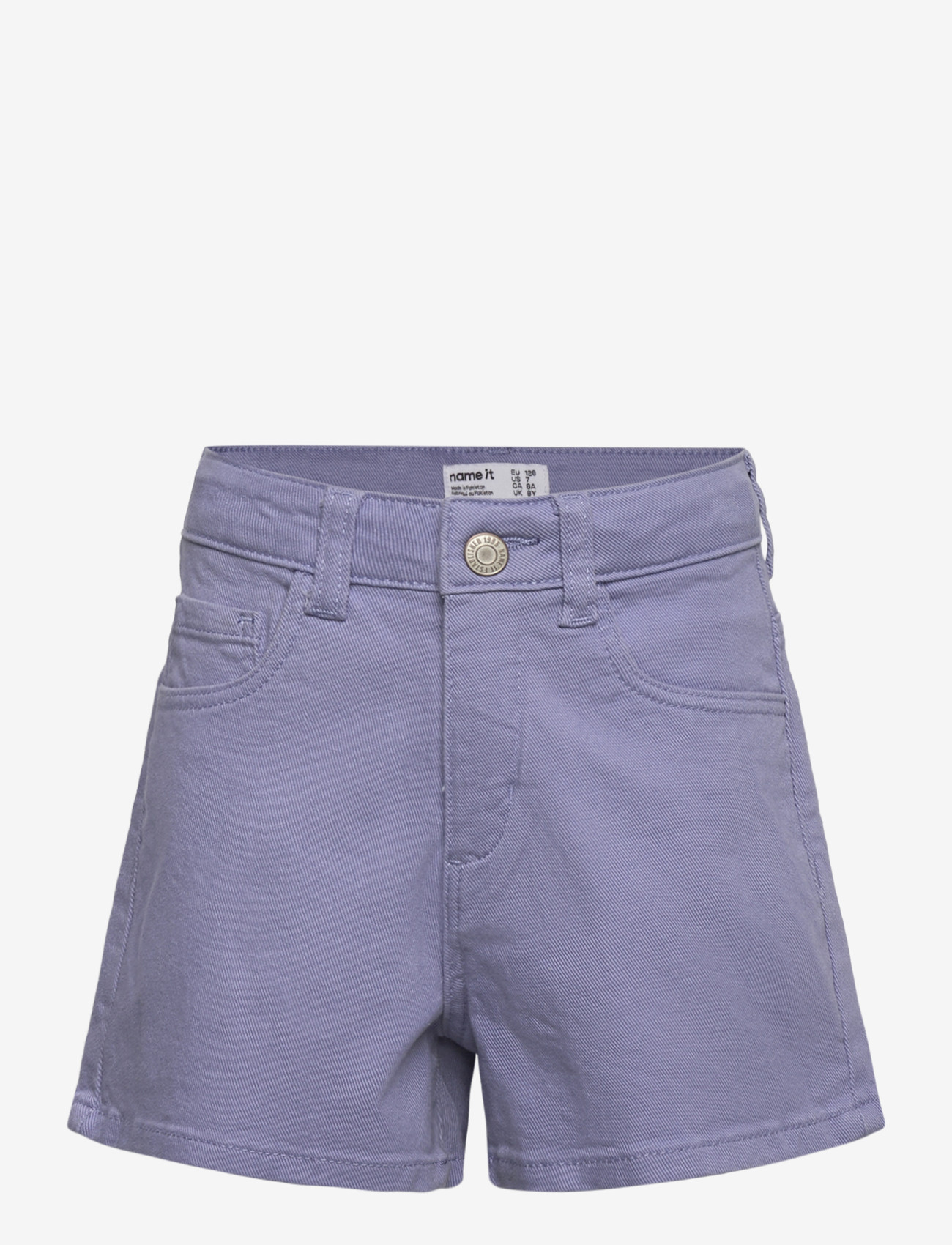 name it - NMFROSE MOM TWILL SHORTS 1081-BK TB - chino lühikesed püksid - purple impression - 0