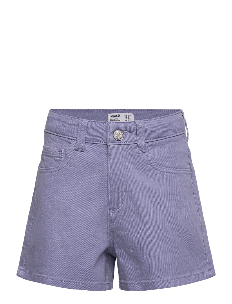 name it - NMFROSE MOM TWILL SHORTS 1081-BK TB - chino lühikesed püksid - purple impression - 0