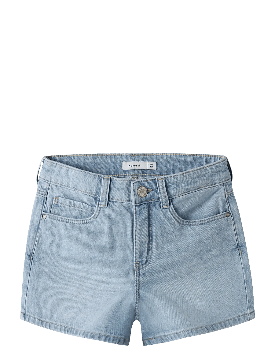name it - NKFROSE MOM DNM SHORTS 1141-MJ NOOS - jeansshorts - light blue denim - 0