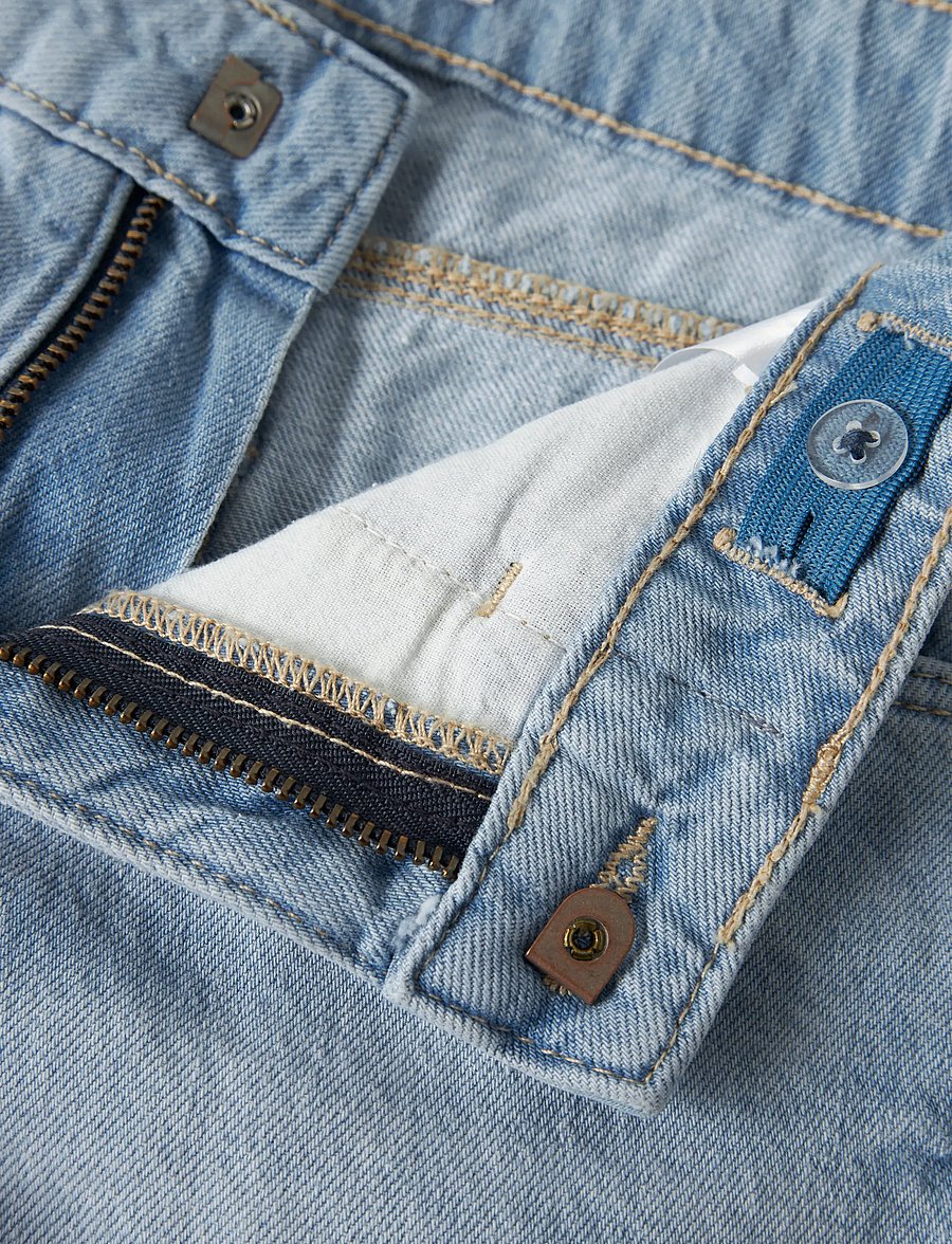 name it - NKFROSE MOM DNM SHORTS 1141-MJ NOOS - jeansshorts - light blue denim - 5
