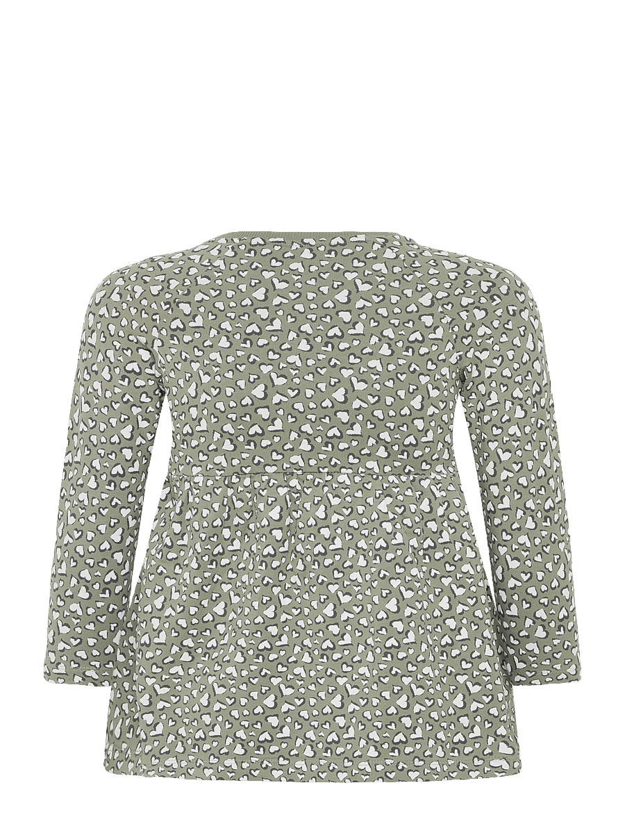 name it - NMFBEARTA LS SWEAT DRESS UNB - langærmede babykjoler - shadow - 1