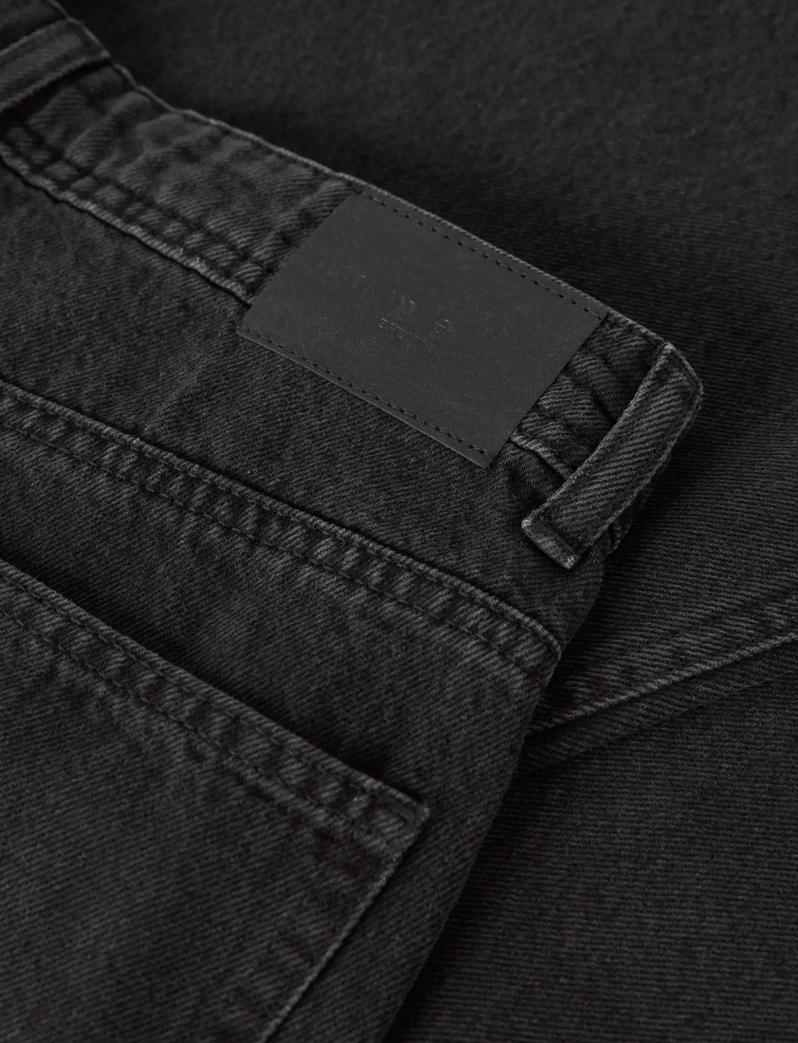 name it - NKMBEN SKATER JEANS 5900-RM NOOS - brede jeans - black denim - 4