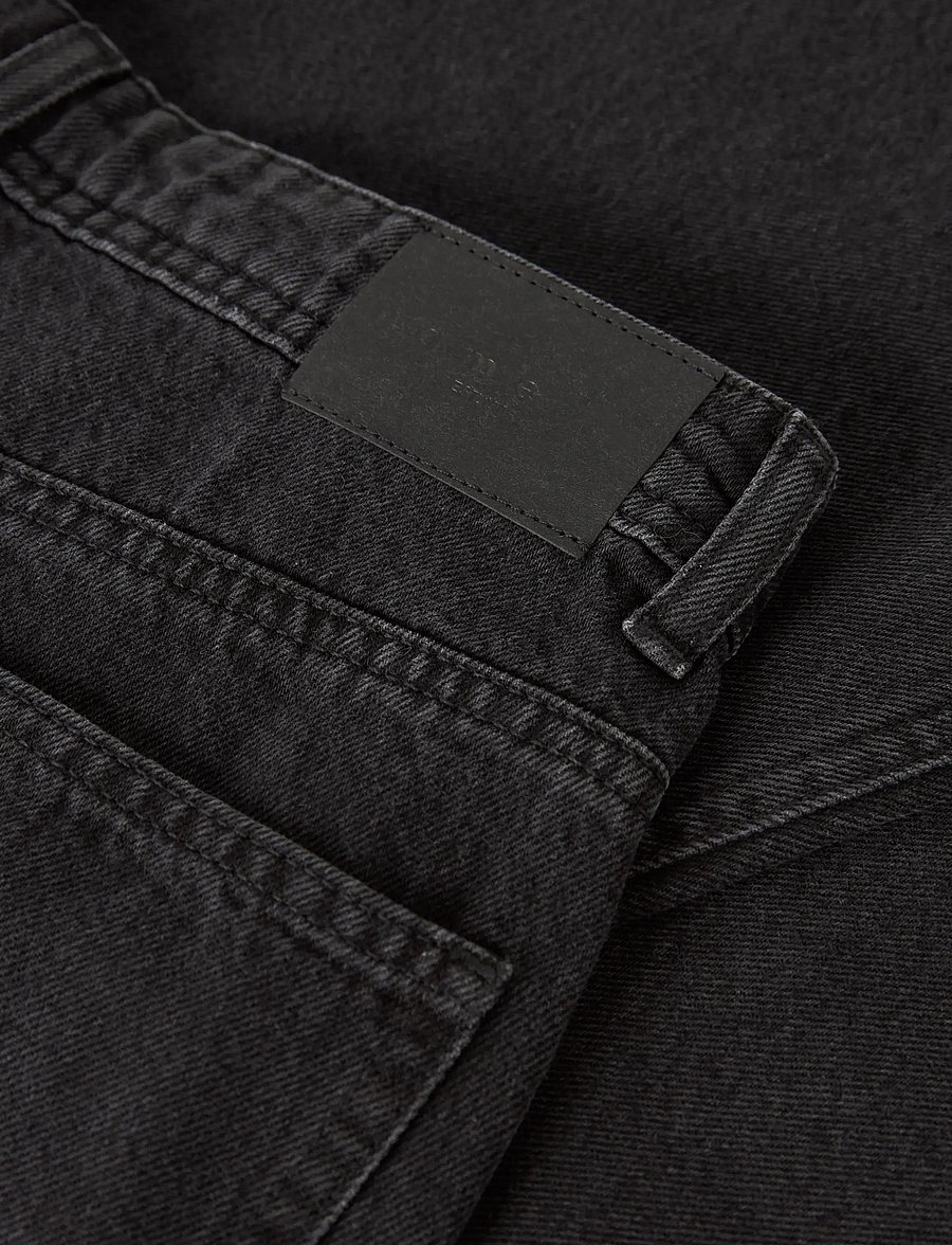 name it - NKMBEN SKATER JEANS 5900-RM NOOS - hosen mit weitem bein - black denim - 4