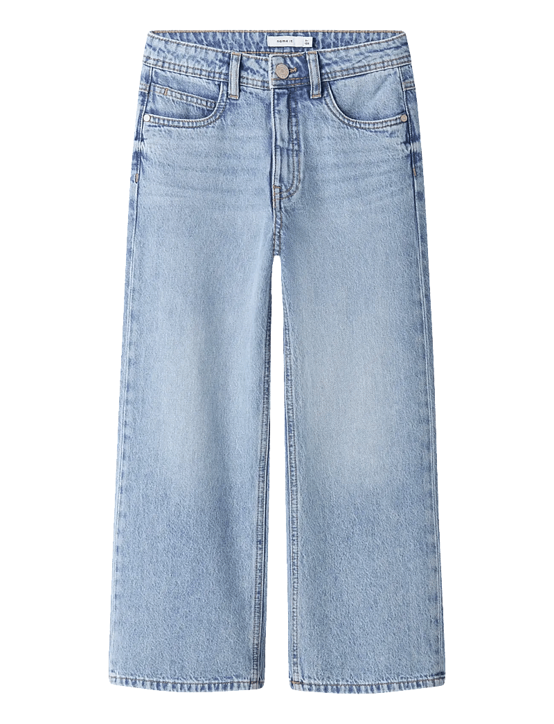 name it - NKMBEN SKATER JEANS 5900-RM NOOS - brede jeans - light blue denim - 1