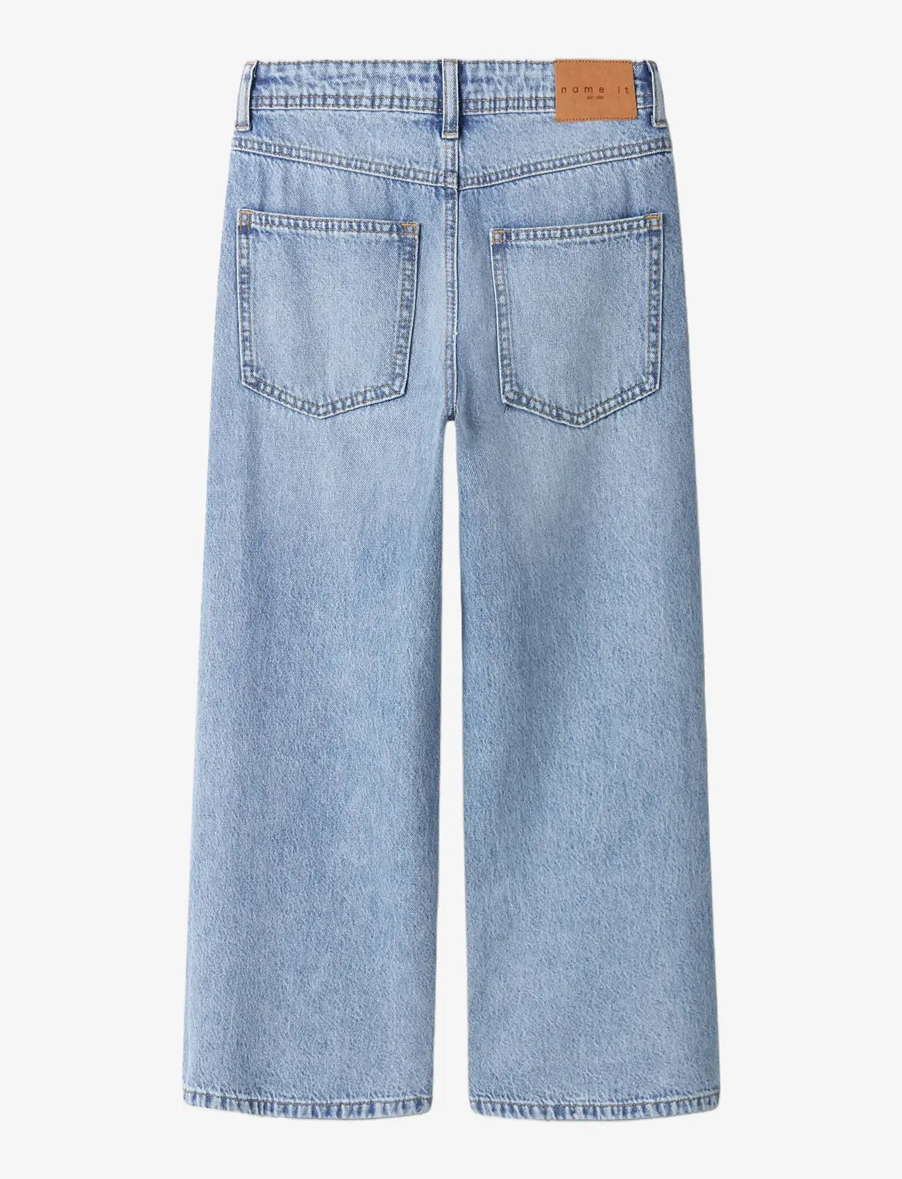name it - NKMBEN SKATER JEANS 5900-RM NOOS - brede jeans - light blue denim - 2