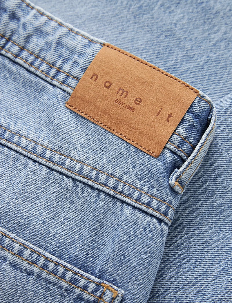 name it - NKMBEN SKATER JEANS 5900-RM NOOS - brede jeans - light blue denim - 5