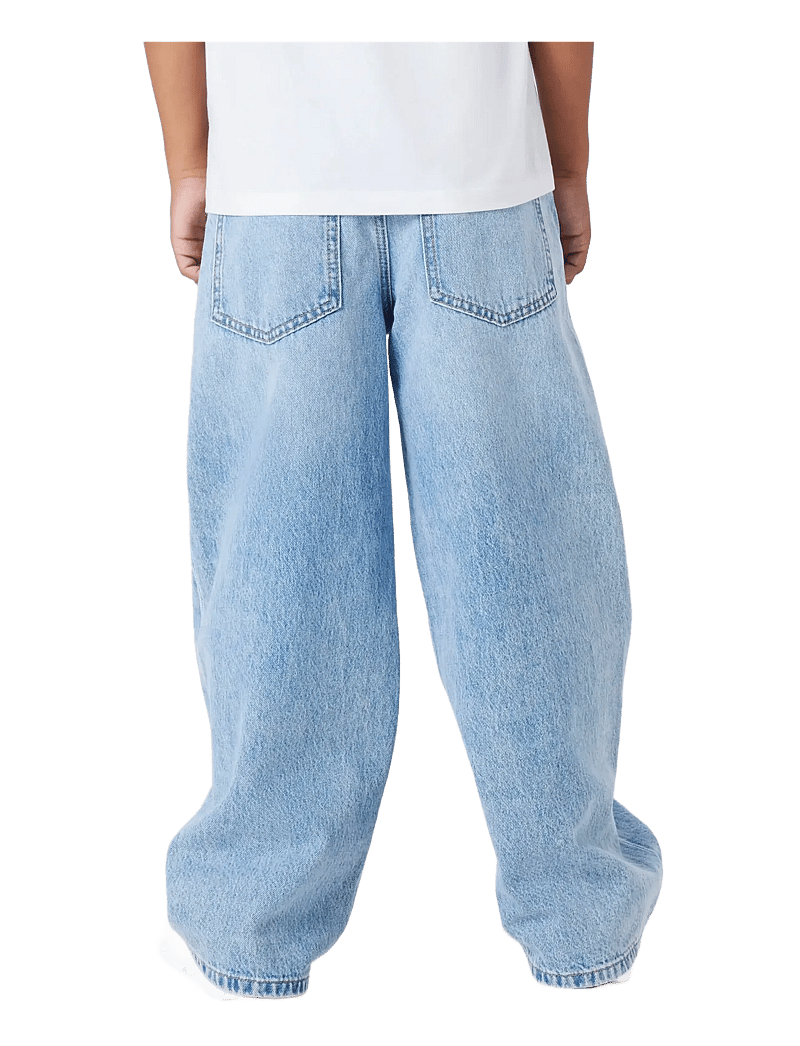 name it - NKMBEN SKATER JEANS 5900-RM NOOS - brede jeans - light blue denim - 3