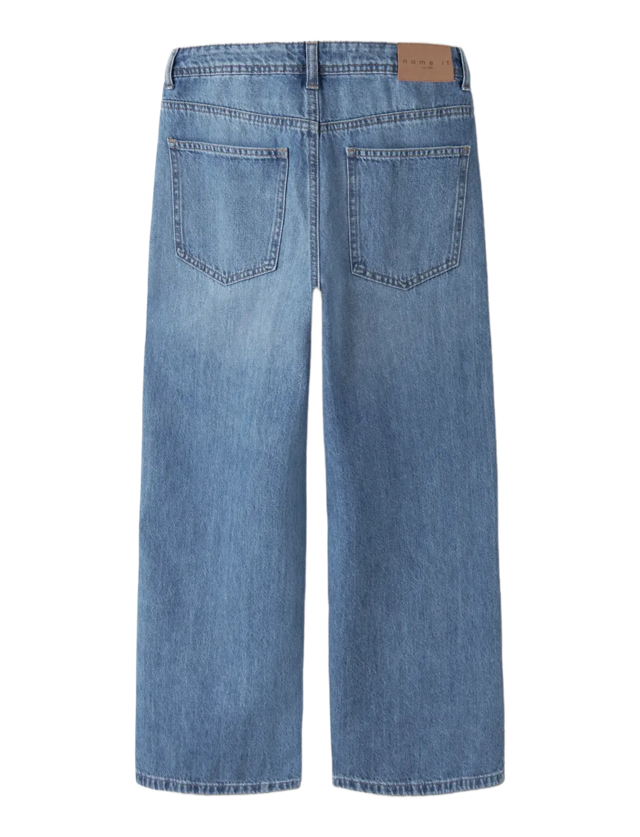 name it - NKMBEN SKATER JEANS 5900-RM NOOS - brede jeans - medium blue denim - 1