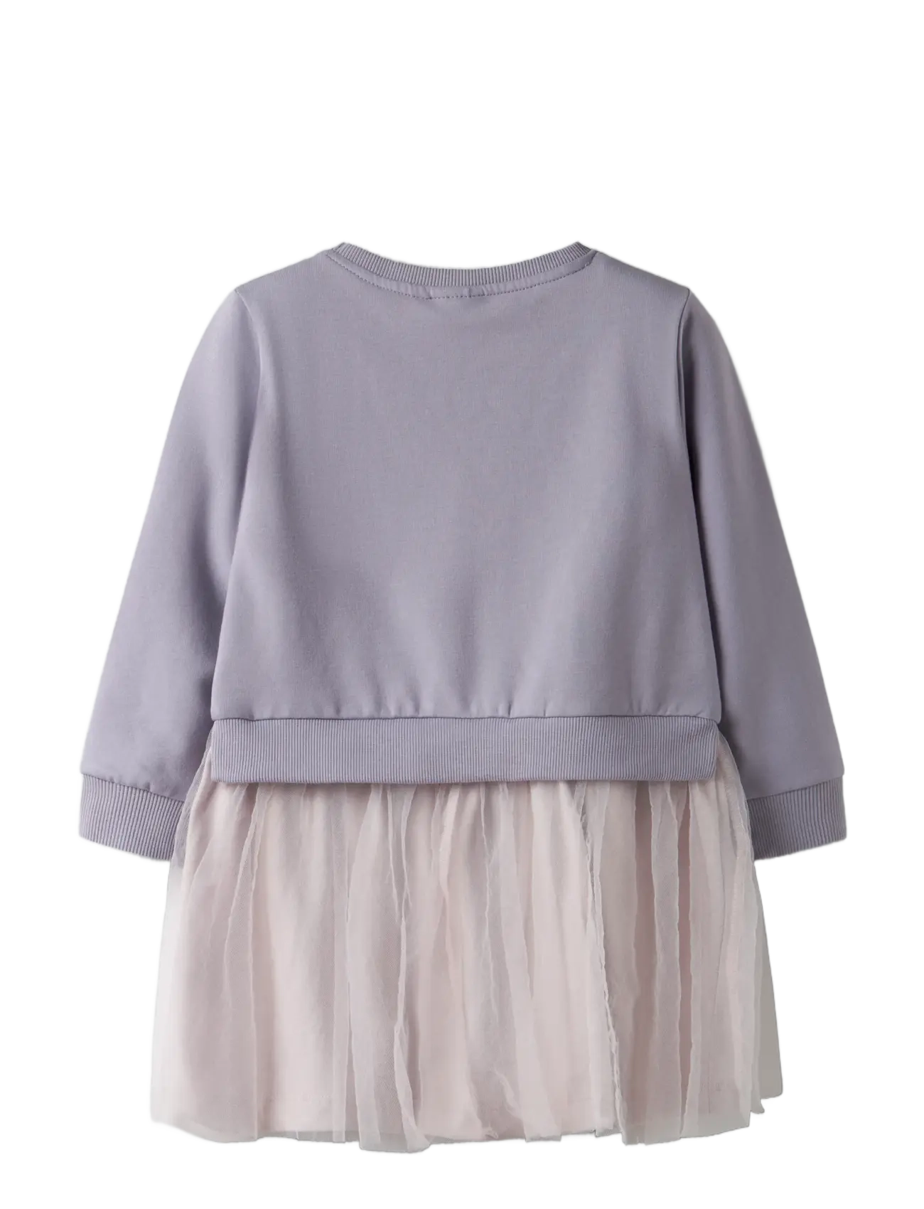 name it - NMFBIANJA SWEAT DRESS BRU - pitkähihaiset - lavender gray - 1