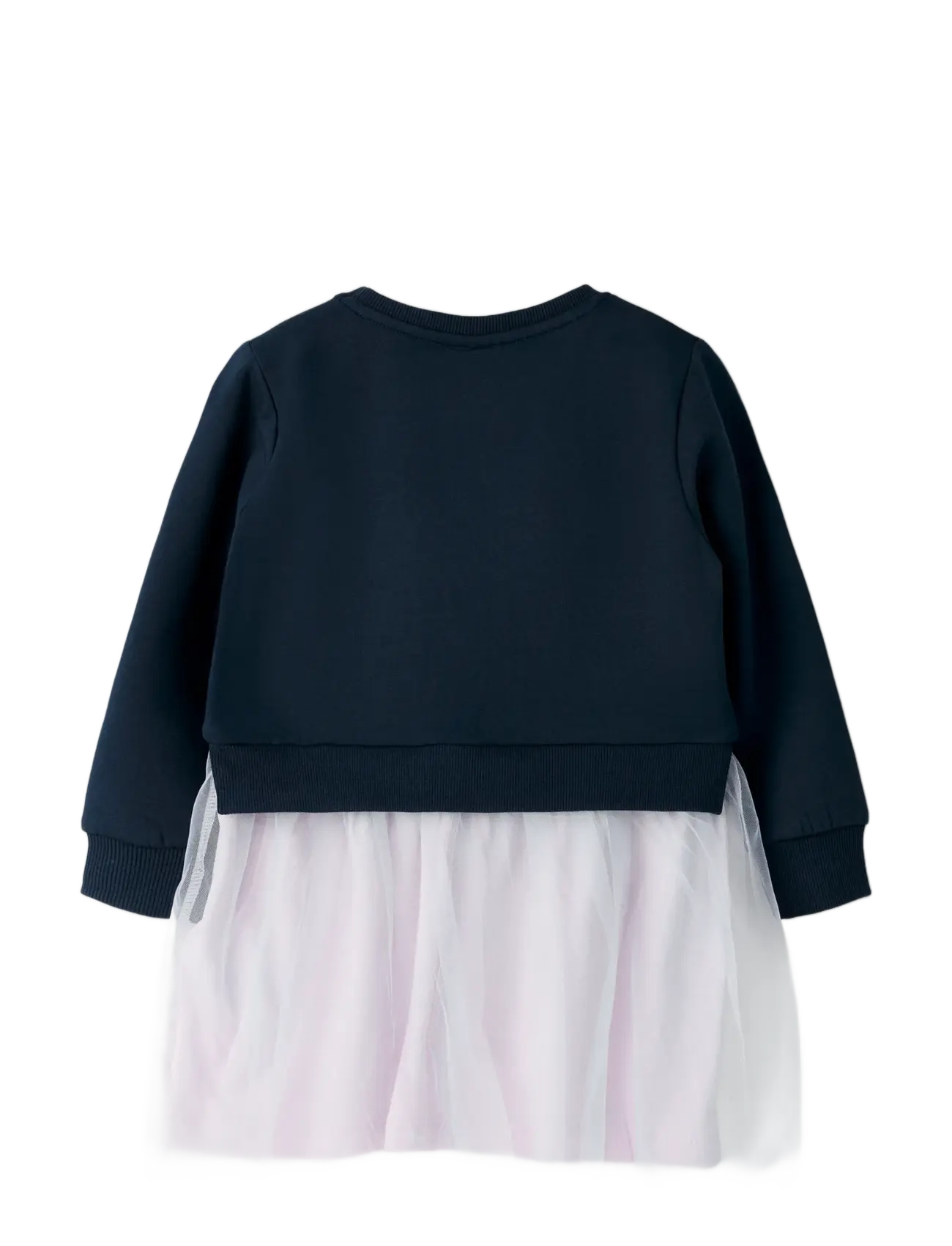 name it - NMFBIANJA SWEAT DRESS BRU - långärmade vardagsklänningar - navy blazer - 2