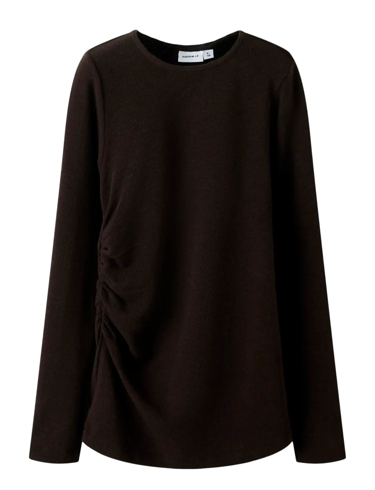 name it NKFKENDRA LS XSL TOP - 4 for 3 - HOT FUDGE / brown