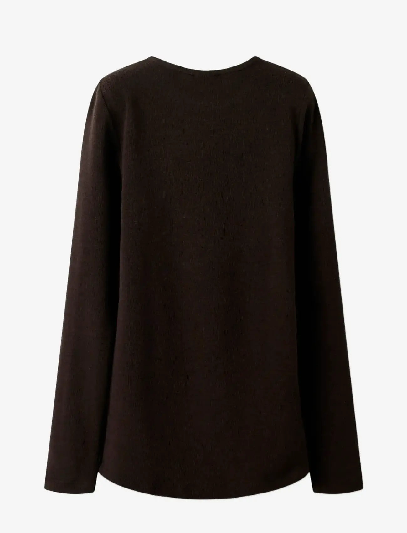 name it - NKFKENDRA LS XSL TOP - langærmede t-shirts - hot fudge - 2