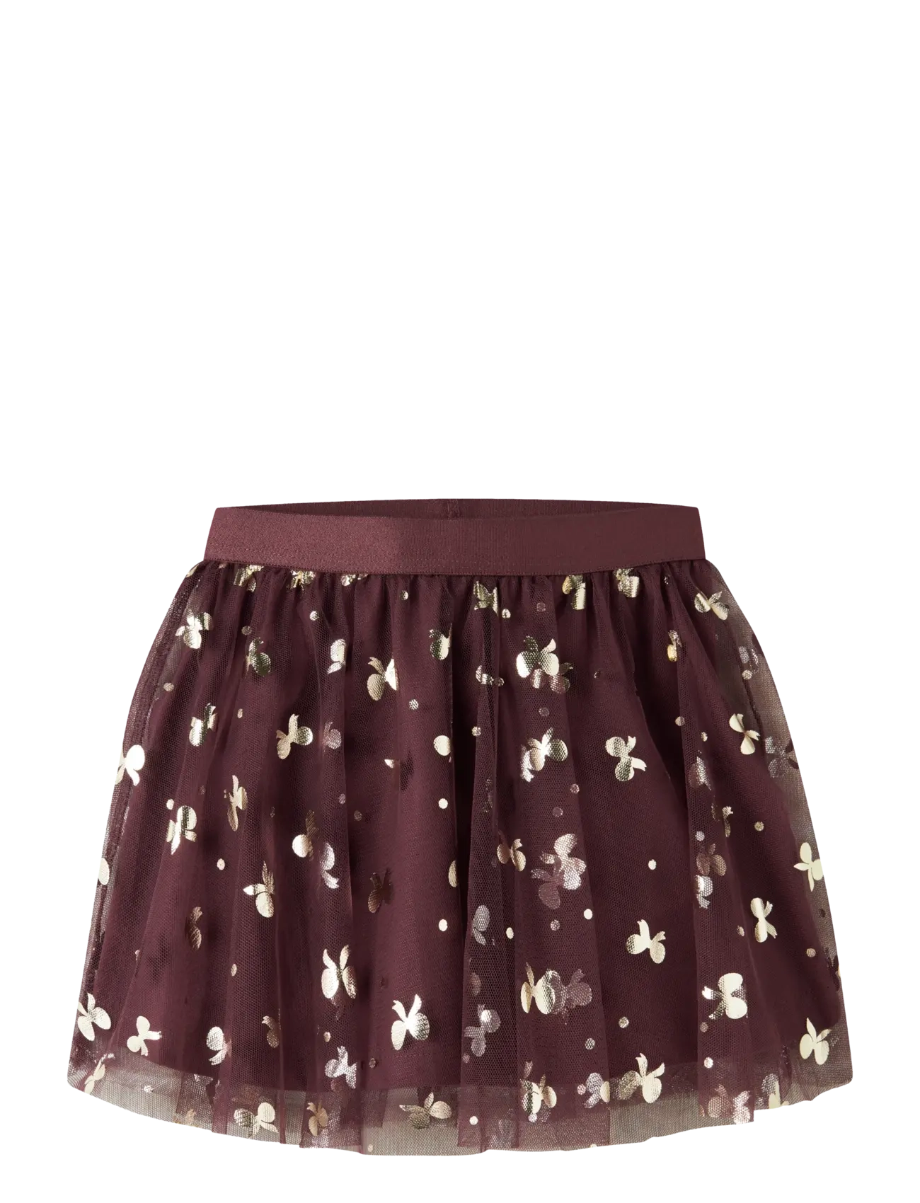 name it NMFROSALLY TULLE SKIRT - Tüllseelikud - CATAWBA GRAPE / burgundy