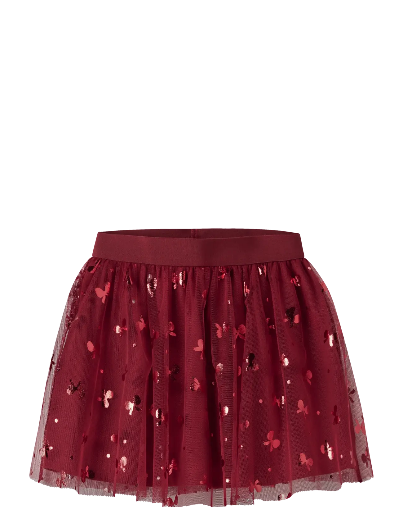 name it NMFROSALLY TULLE SKIRT - Tüllseelikud - RED DAHLIA / burgundy