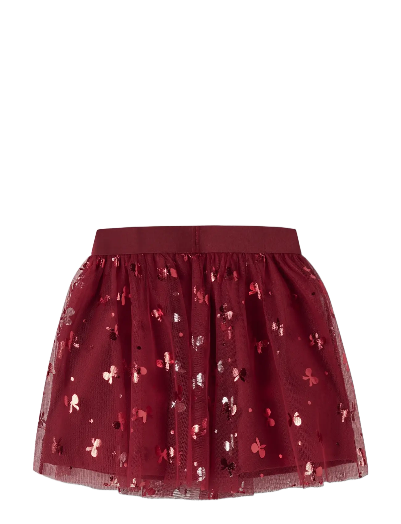 name it - NMFROSALLY TULLE SKIRT - tüllseelikud - red dahlia - 1