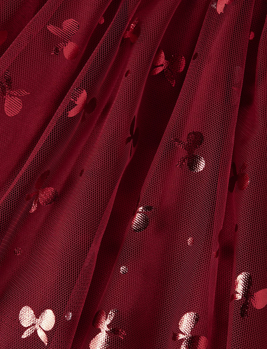 name it - NMFROSALLY TULLE SKIRT - tüllseelikud - red dahlia - 2