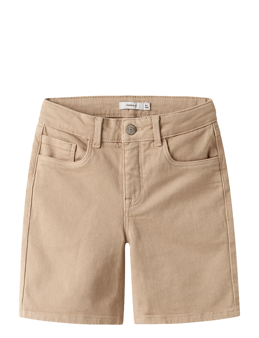 name it - NKMRYAN STRAIGHT TWI SHORTS 1081-BK NOOS - lühikesed teksapüksid - irish cream - 0