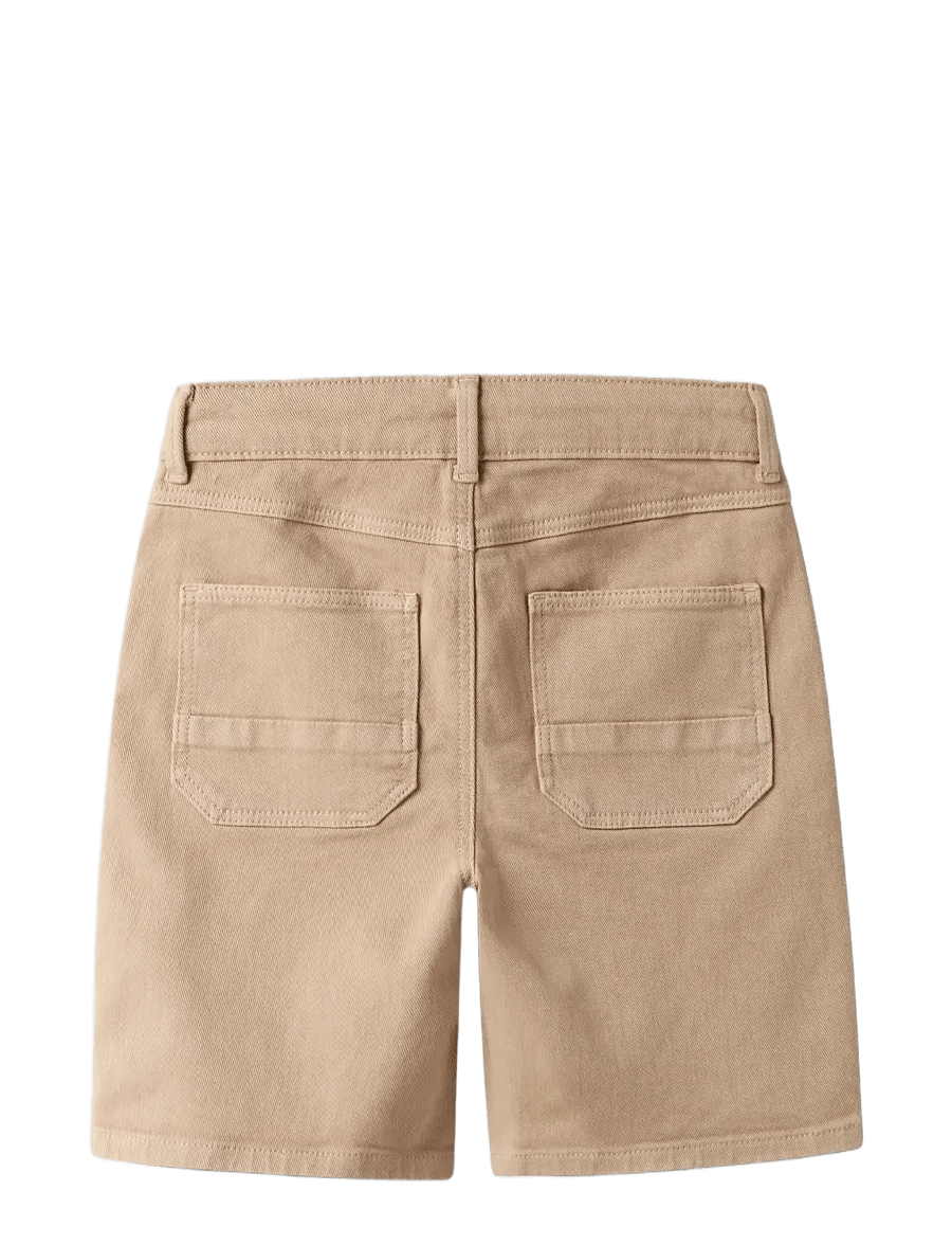 name it - NKMRYAN STRAIGHT TWI SHORTS 1081-BK NOOS - lühikesed teksapüksid - irish cream - 1