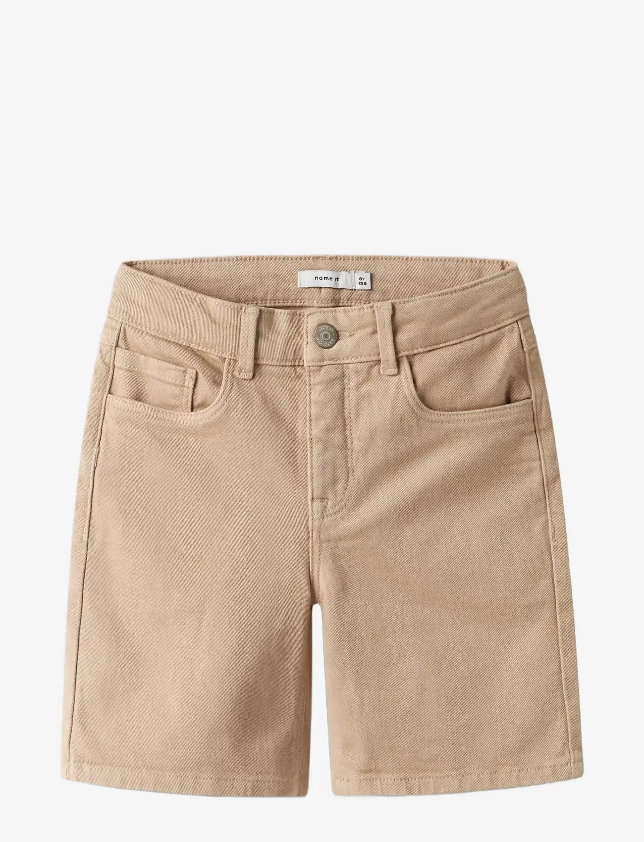 name it - NKMRYAN STRAIGHT TWI SHORTS 1081-BK NOOS - denim shorts - irish cream - 2
