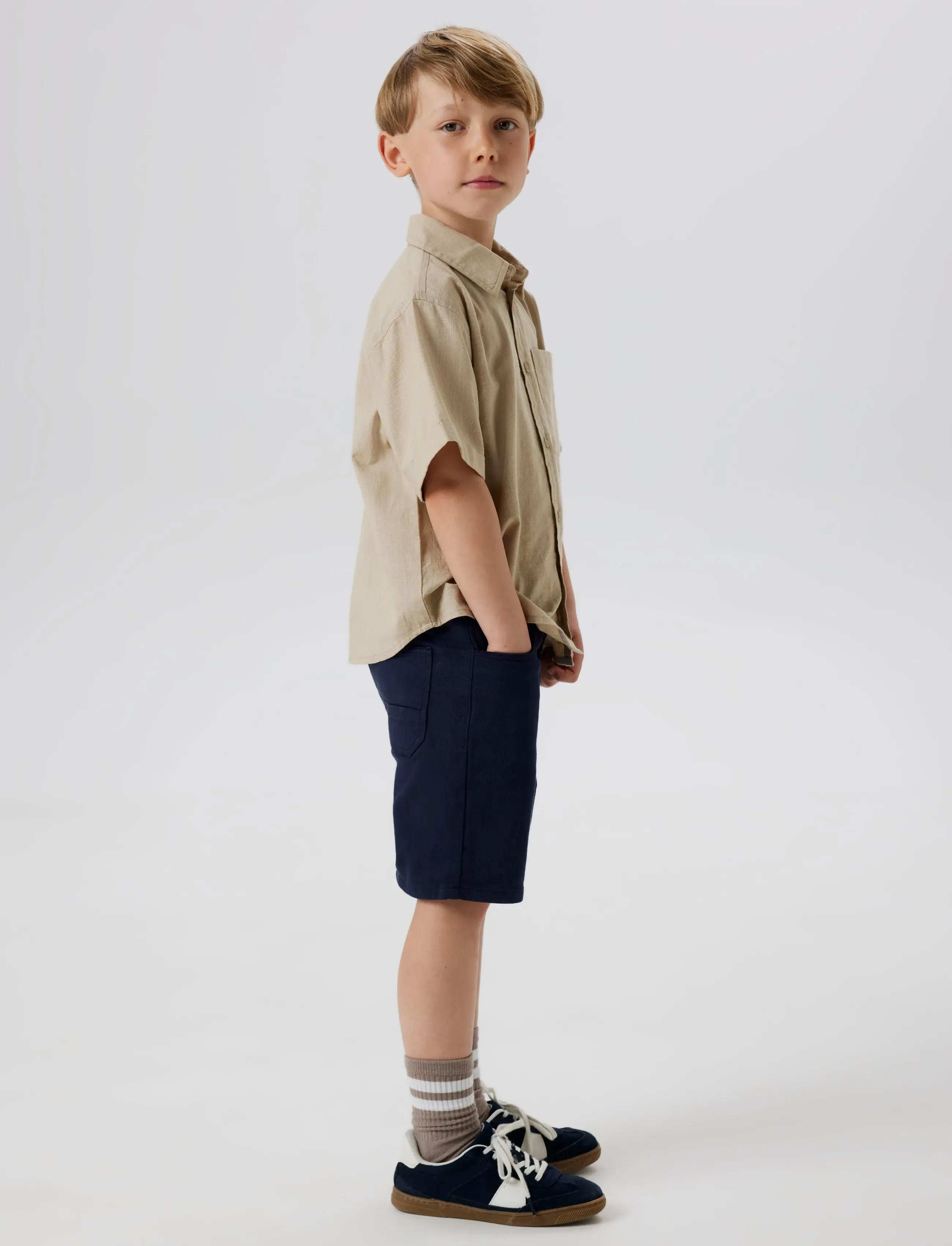 name it - NKMRYAN STRAIGHT TWI SHORTS 1081-BK NOOS - lühikesed teksapüksid - navy blazer - 3