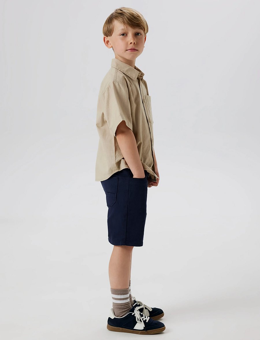 name it - NKMRYAN STRAIGHT TWI SHORTS 1081-BK NOOS - lühikesed teksapüksid - navy blazer - 3