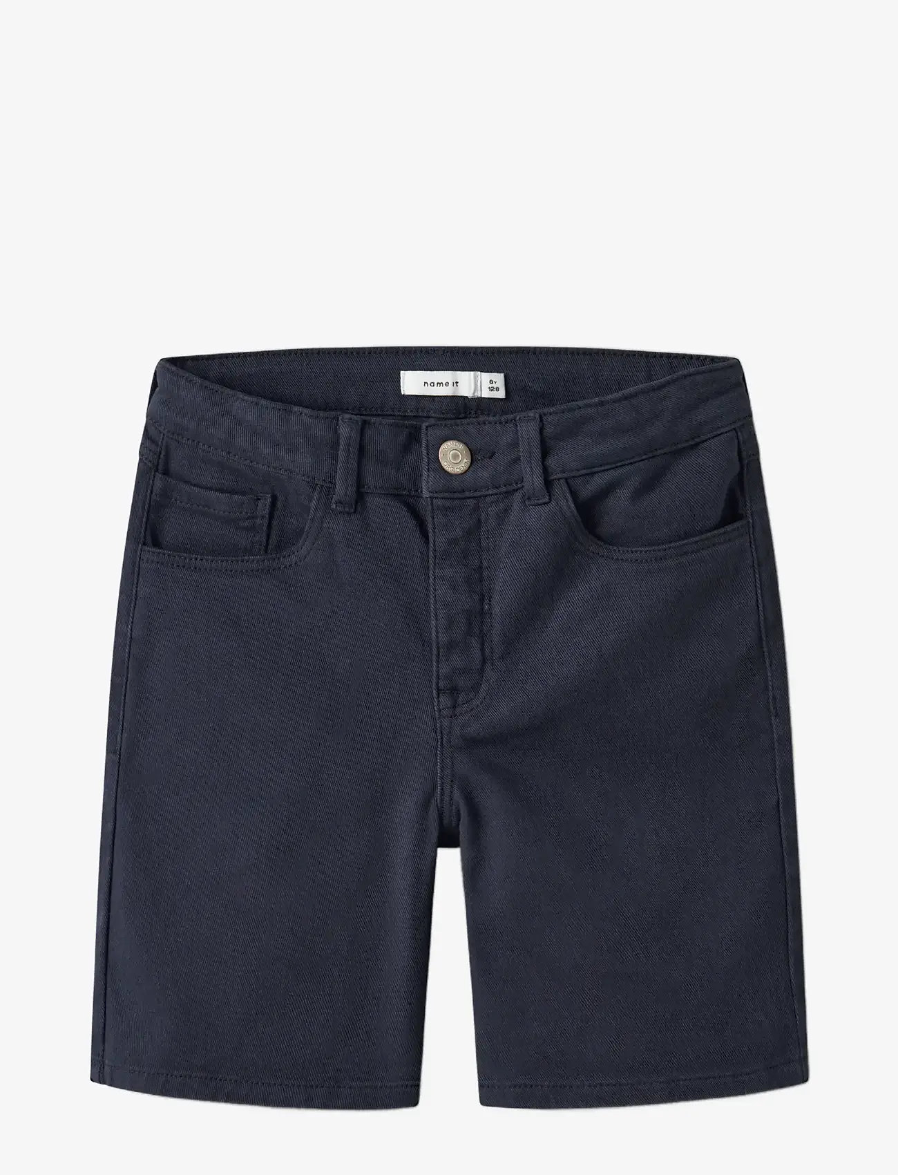 name it - NKMRYAN STRAIGHT TWI SHORTS 1081-BK NOOS - denimshorts - navy blazer - 2