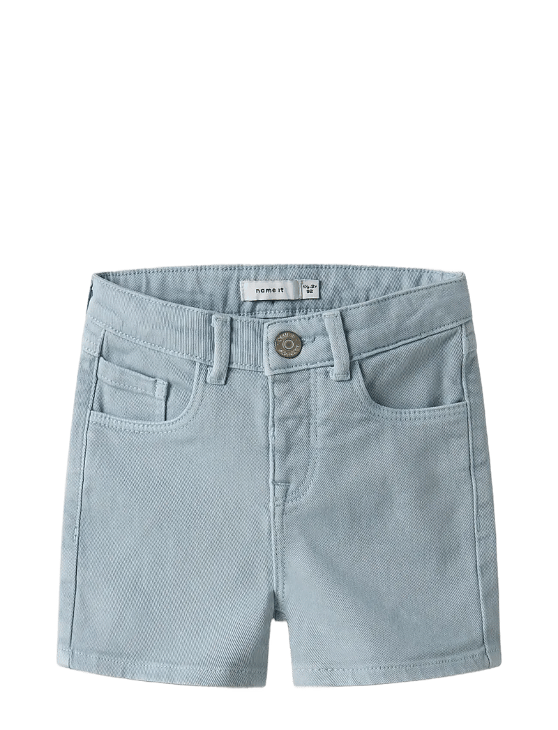 name it - NMMRYAN STRAIGHT TWILL SHORTS 1081-BK TB - lühikesed teksapüksid - blue fog - 2