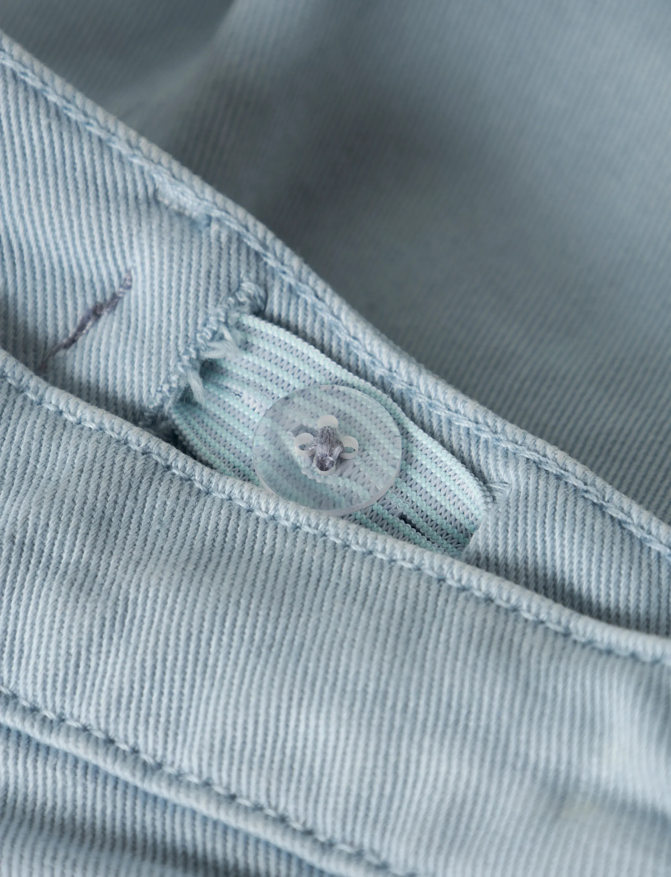 name it - NMMRYAN STRAIGHT TWILL SHORTS 1081-BK TB - denimshorts - blue fog - 3