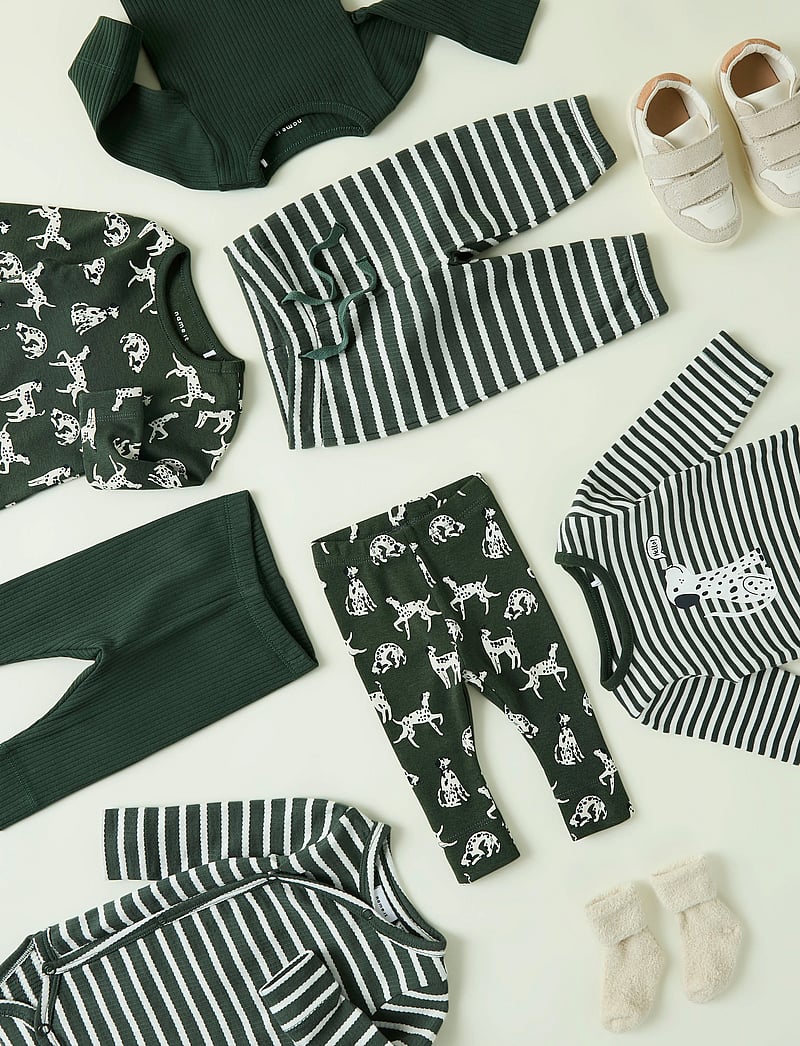 name it - NBMKIAN XSL LEGGING BOX - leggings - deep forest - 3