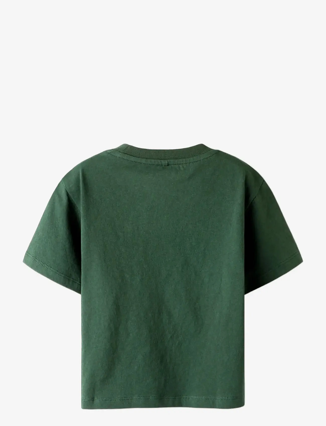 name it - NMMKIERAN SS NREG TOP BOX - kortærmede t-shirts - deep forest - 1