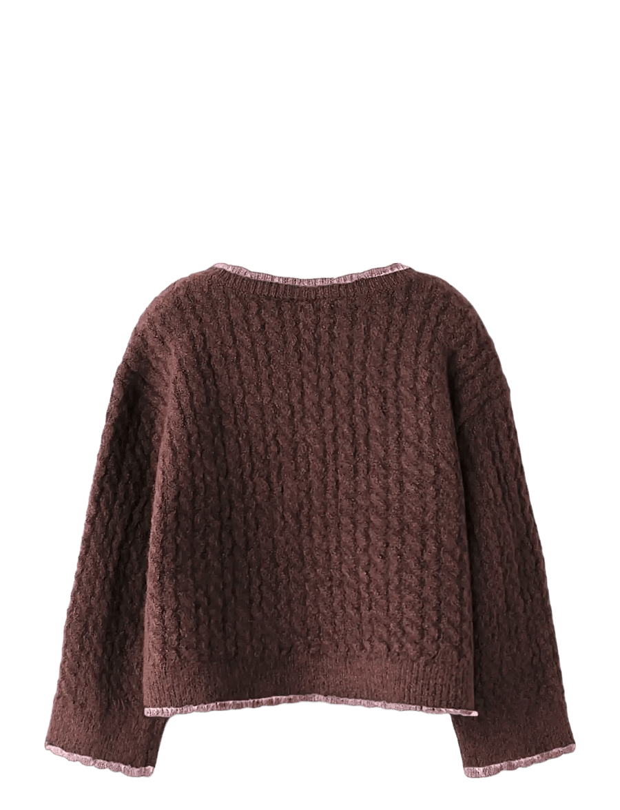 name it - NMFKIRSTEN LS KNIT - pullover - andorra - 2