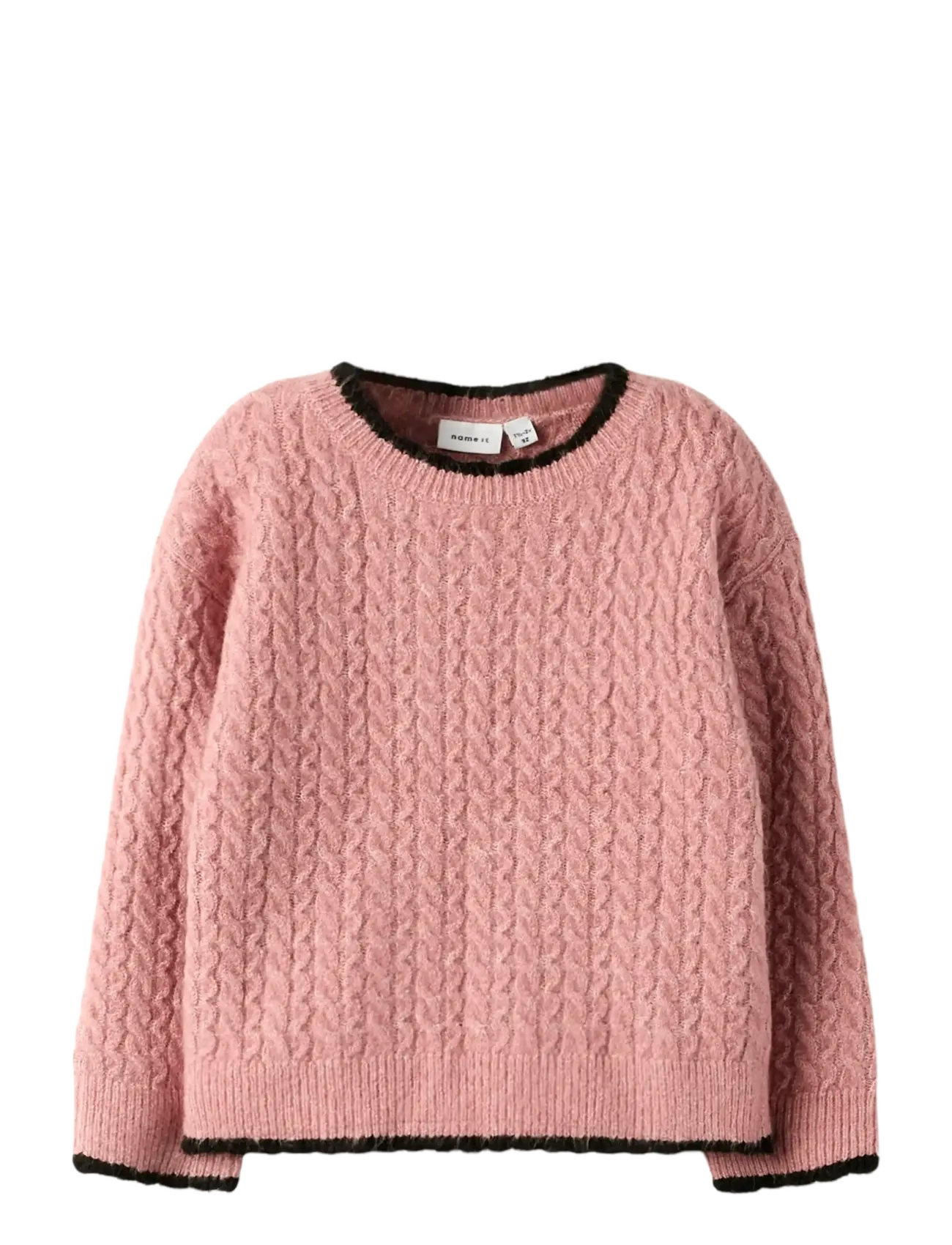NAME IT Nmfkirsten Ls Knit Pink - 98 - Kinder